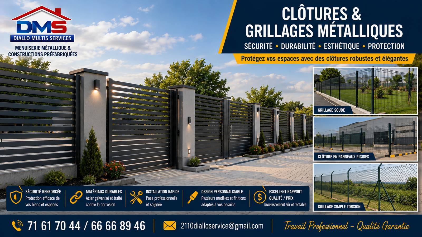 Clôtures & Grillages
